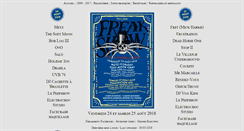 Desktop Screenshot of freakshow-festival.com